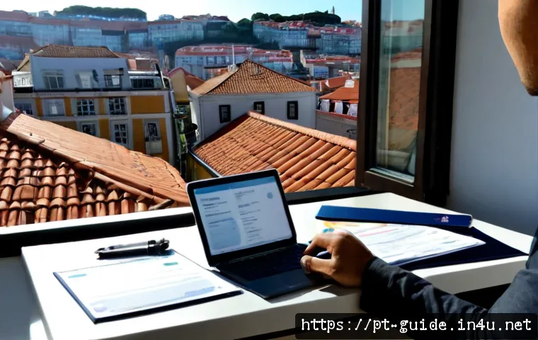 Home 26 관광통역안내사 자격증 갱신 방법 - Photorealistic travel guide certification renewal concept, a professional Portuguese-speaking tour g...